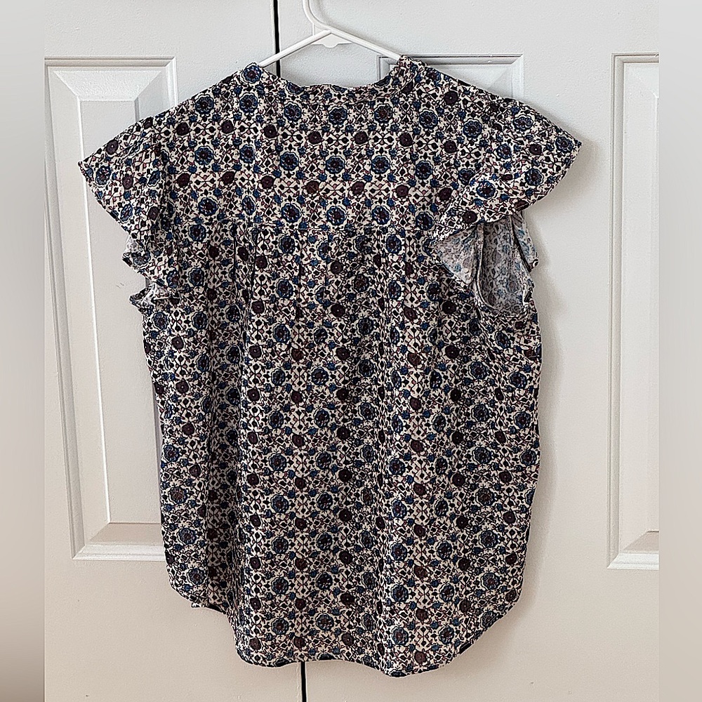 Mabe Lexi Floral Short Sleeve Blouse - Picture 4 of 7